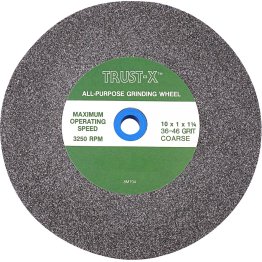  Bench Grinding Aluminum Oxide wheel 10" x 1" x 1-1/4 36 Grit - DY87593736