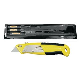  3-Pc Set Dominator Pry Bar Set with Auto-Load Utlity Knife - 1635667
