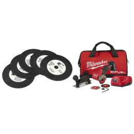 Milwaukee® Milwaukee® M12 FUEL™ 3" Compact Cut Off Tool Kit with Cut-Off Wheel - 1635646